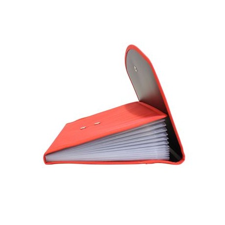 Archivero Expandible Carta 13 Divisiones de Tela con Solapa 1 Pieza