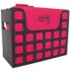 ARCHIVERO DE ESCRITORIO NEG 24X1X15 CM con 5 FOLD COLGANTE