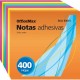 NOTAS ADHESIVAS MINICUBO 2X2" 40 0 HJ OMX