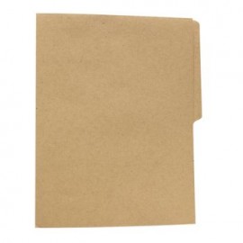 FOLDER CARTA KRAFT OMX 25PZ 178GRS