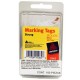 Etiqueta Blanca Cuadrada Colg Cordon Blanco 4.4X2.8Cm 10 0 Pz