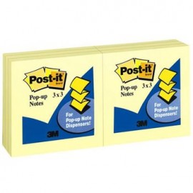 NOTAS POP-UP AMARILLAS 6BLOCKS 100HOJAS con U