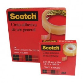 Cinta Adhesiva 550 Scotch 24Mmx65M