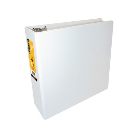 CARPETA CON VENTANA ARILLO EN O 3" BLANCA LEFORT PIEZA