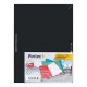 Carpeta Tipo  Pressboard Broche 8cm OFICIO NEGR COL C/5