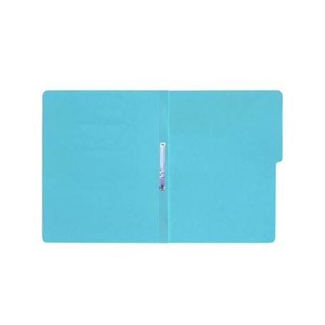 Carpeta Tipo Pressboard Broche 8cm Carta Azul con 5