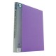 Folder morado broche metalico
