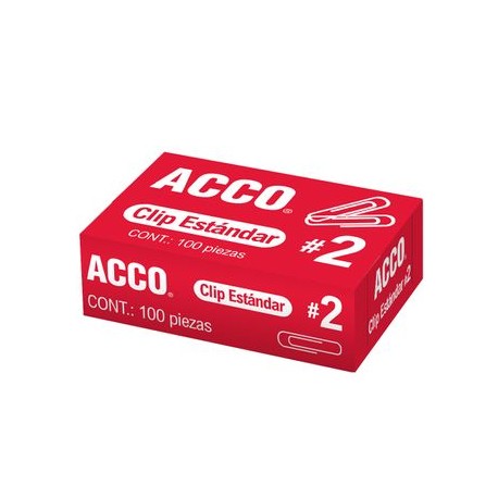 Clip Estándar Ñ2 1 Caja Con 100 Piezass