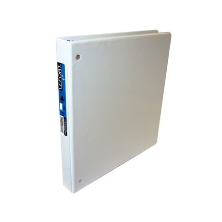 CARPETA CON VENTANA ARILLO EN O 1" BLANCA LEFORT PIEZA