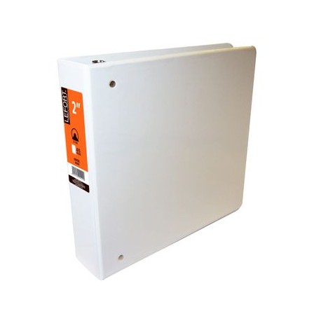 CARPETA CON VENTANA ARILLO EN O 2" BLANCA LEFORT