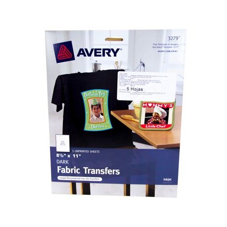Etiqueta Transfer Carta Negro 5Pz