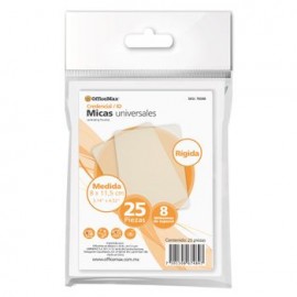 MICA RIGIDA OMX 11.5 X 8 CM 8MM 25P
