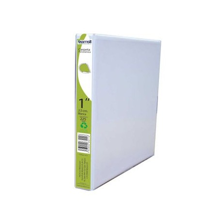 CARPETA VENTANA HERRAJE EN D BLANCA 1" SAMSILL