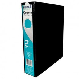 CARPETA VENTANA HERRAJE EN O NEGRA 2" SAMSILL