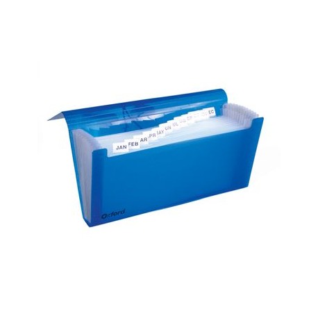 Archivero Expandible Oxford Tamaño Cheque 12 Divisiones