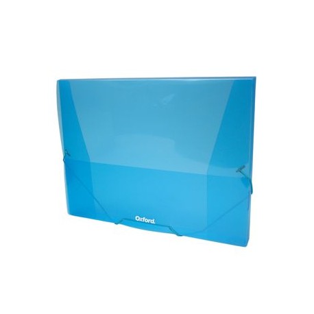Portadocumentos Oxford Tipo Sobre con Elástico Azul