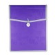 PORTADOCUMENTOS VERTICAL CARTA CON LIGA VIOLETA PIEZA