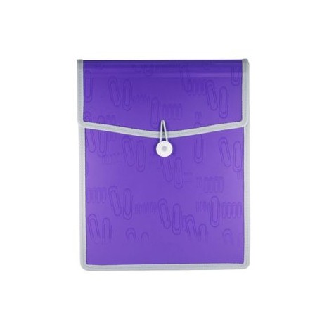 PORTADOCUMENTOS VERTICAL CARTA CON LIGA VIOLETA PIEZA