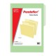 FOLDER VERDE OFICIO PENDAFLEX 25PZ 179GRS