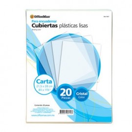 CUBIERTA PLASTICA LISO ARENA CRISTAL 20 P OMX