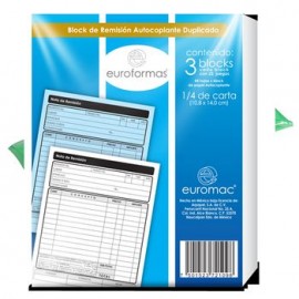 REMISION AUTOCOPIANTE 1/4 CTA 3 BLOCKSDE 22 JUEGOS