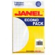 Etiqueta Blanca Econopack 13X19 Mm 1200Pza/Pqte Janel
