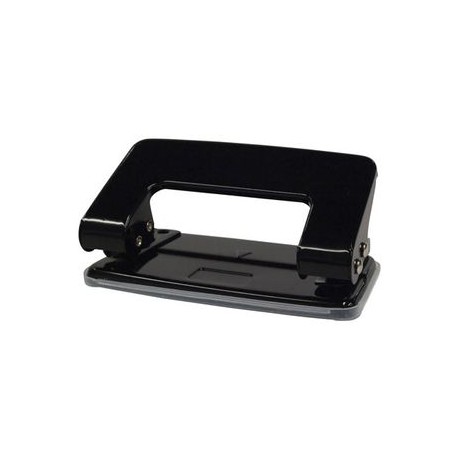 Perforadora de 2 Orificios Capacidad 8 Hojas Negro