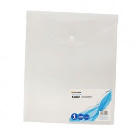 Sobre OfficeMax Polipropileno Carta Vertical con Botón Colores