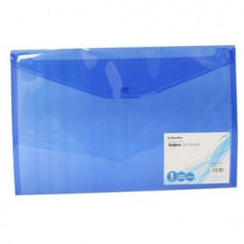 Sobre OfficeMax Polipropileno Oficio Horizontal con Botón Colores