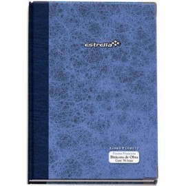Bitácora de Obra Estrella 96 Hojas