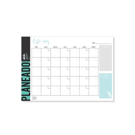 Planner Mensual Freeze Pastel Stuk