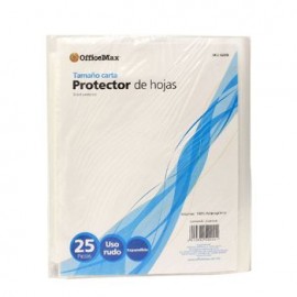 PROTECTOR DE HOJAS DE POLIPROPILENO EXPANDIBLES 25piezas