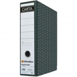 Registrador Officemax Tamaño Carta Verde Pza