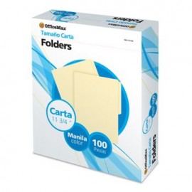 Folder OMX Carta Manila 10 0 Piezas 171 Grs