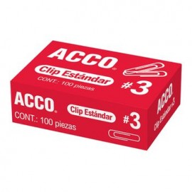 Clip Estándar Ñ3 1 Caja Con 100 Piezass