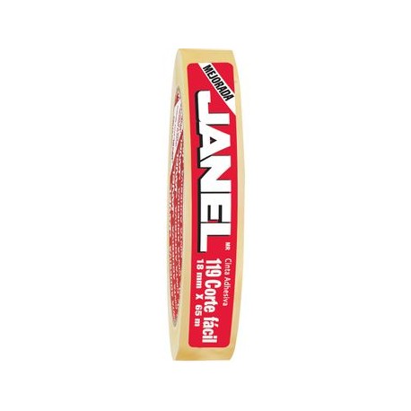 Cinta Transparente Janel 18X65 Pieza