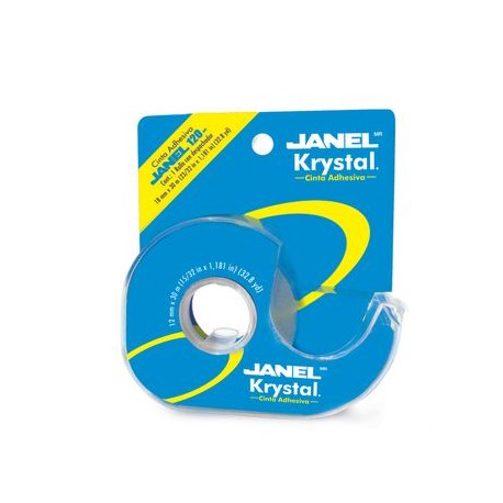 Cinta Krystal Janel 18Mmx30M con Despachador