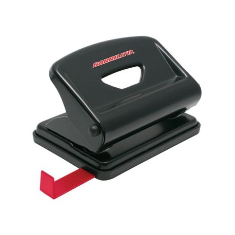 PERFORADORA 2 ORIFICIOS NEGRA BARRILITO