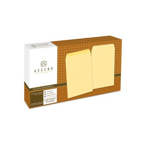 Sobre Solapa Engomada Esquela90 Grs 40 piezas