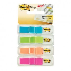 MINI BANDERITAS POST-IT COLORES TROPICALES 140 piezas
