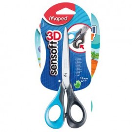 Tijera Sensoft Maped 3D 16Cm