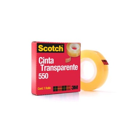 Cinta Adhesiva 550 Scotch 19Mmx33M Pieza