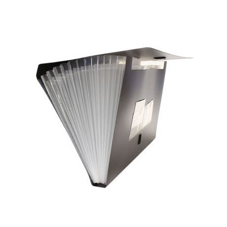 Archivero Expandible Officemax Oficio 13 Divisiones Negro