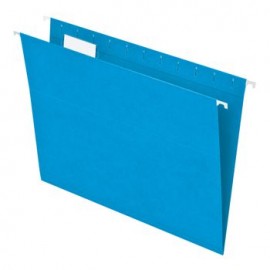 FOLDER COLGANTE PENDAFLEX TAMAO CARTA AZUL 25 PIEZAS