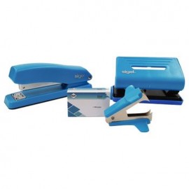 Set Engrapadora y Perforadora Neón