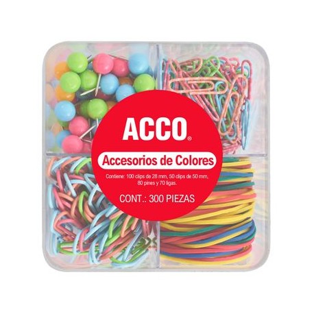 Set Metal  Colores  300 Piezas