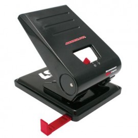 Perforadora 2 Orificios Negra Pieza