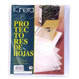 Protector De Hojas Kinera 25 Piezas