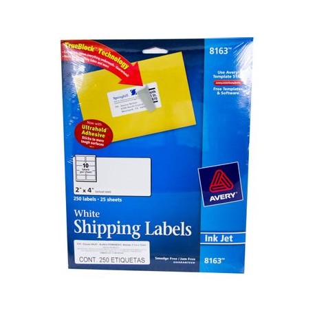 ETIQUETA INK BCA 2X4" 250 P