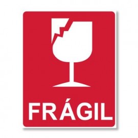 Etiqueta para envios "Fragil" 15 Piezas